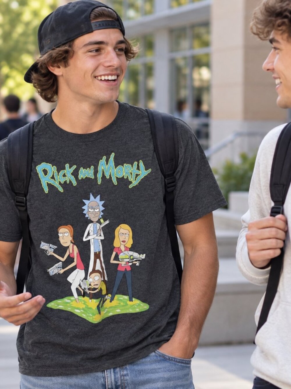 Rick and Morty TShirt - LARGE